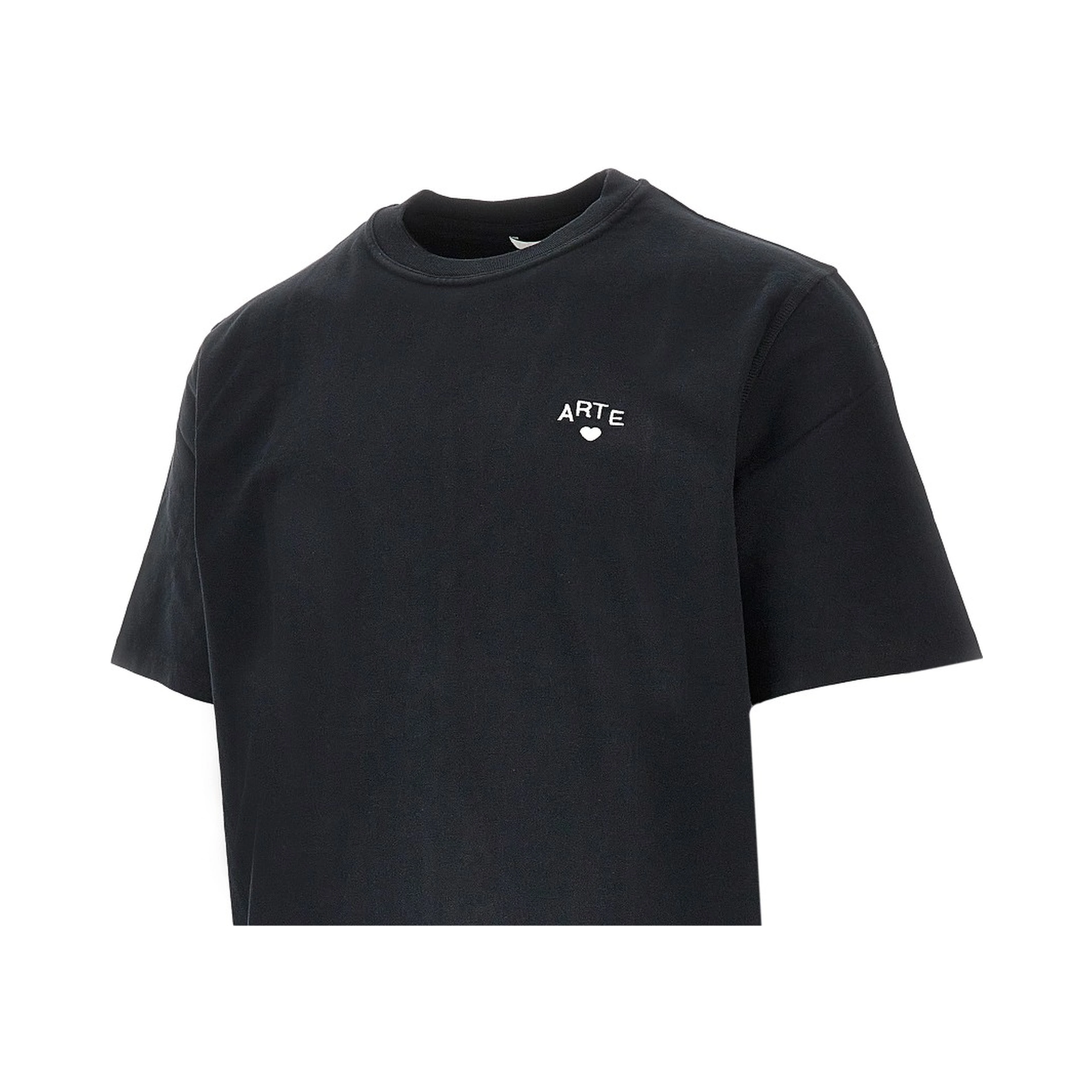 Cotton jersey T-shirt with embroidery