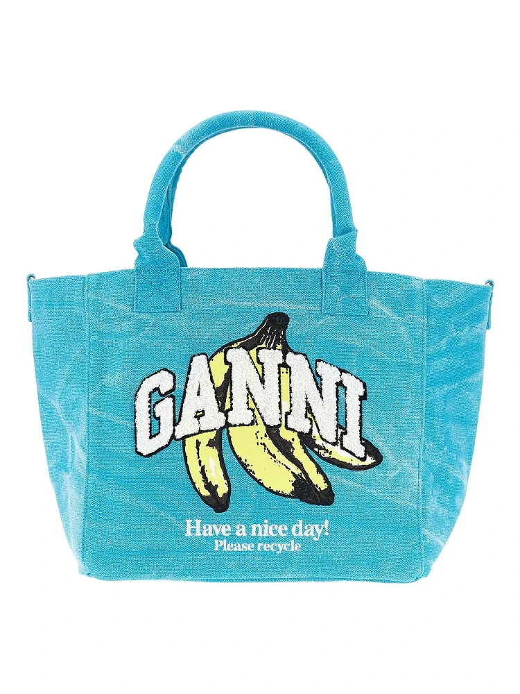 Shopping bag with Banana print