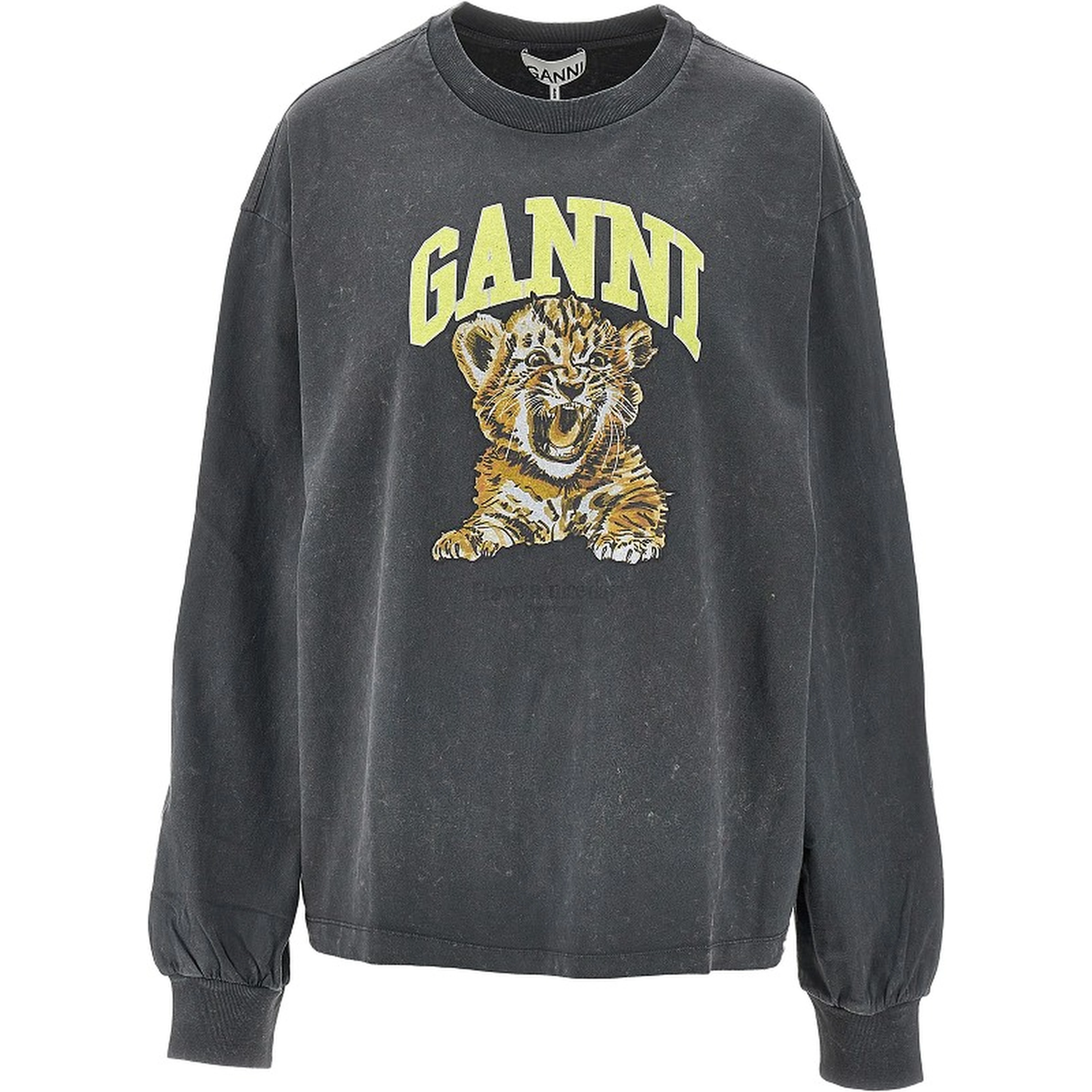 Cotton T-shirt with 'Tiger' print