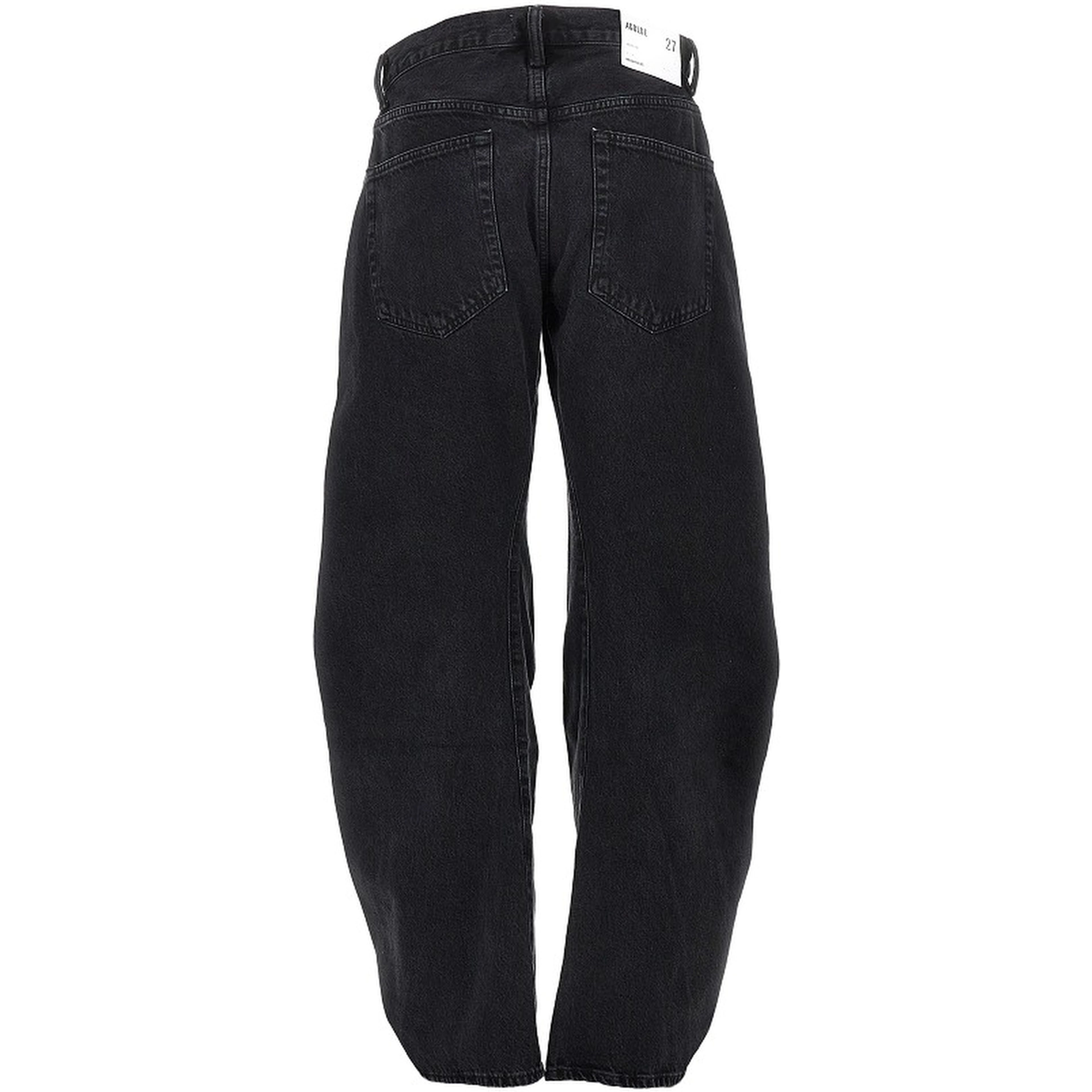 Cotton denim 'Spiral' jeans