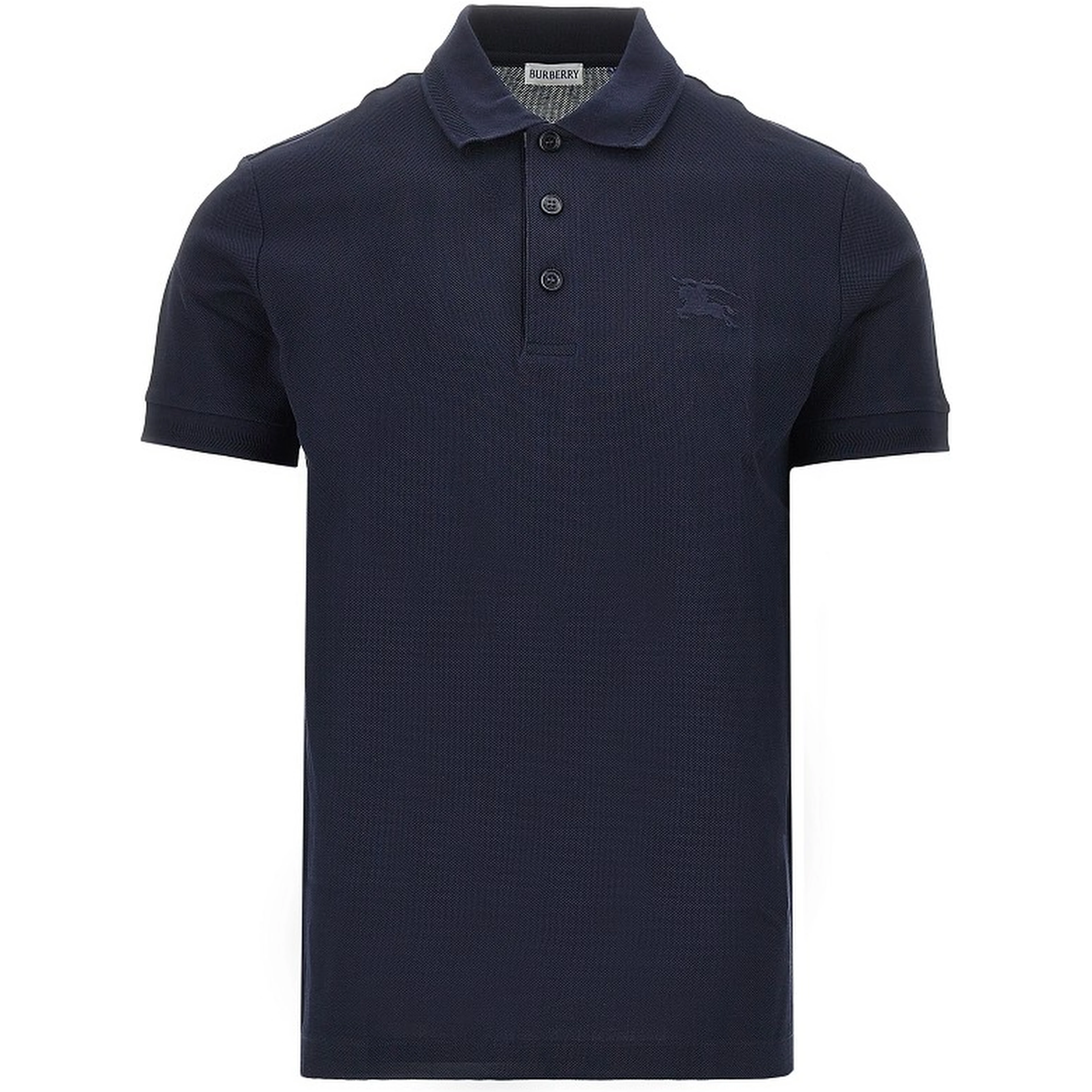Cotton piquet polo shirt with EKD embroidery