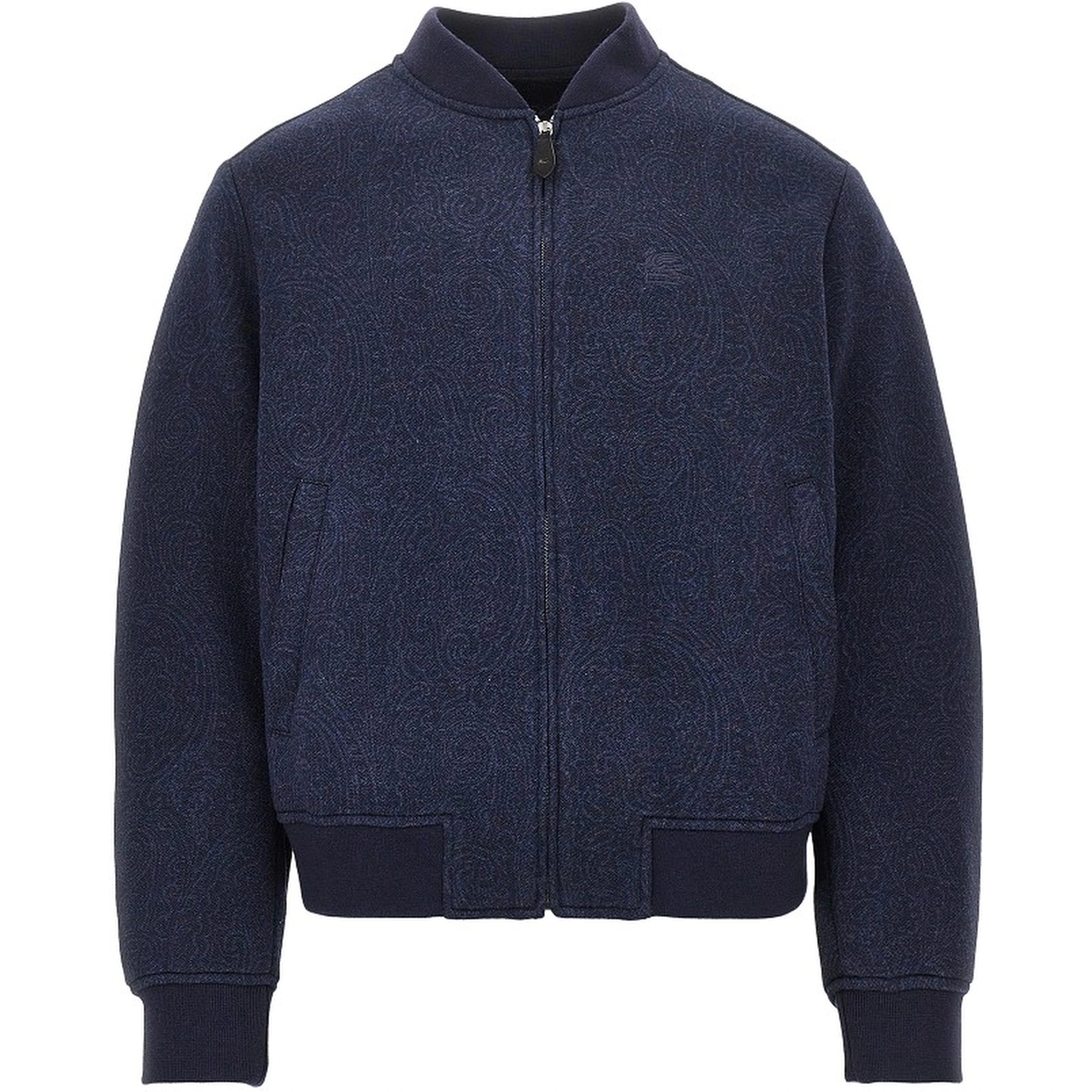 Jersey jacket with jacquard Arnica motif