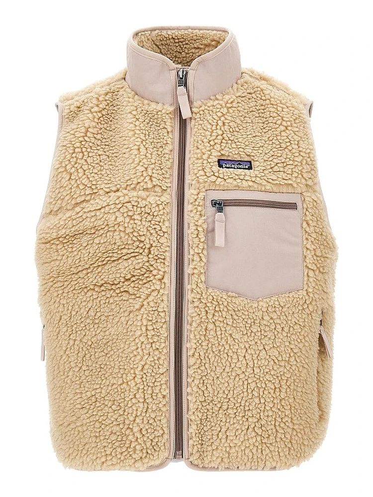 'Classic Retro-X' fleece vest