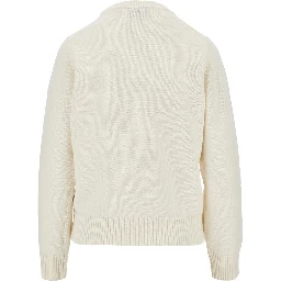 'Raspberries' wool-blend sweater