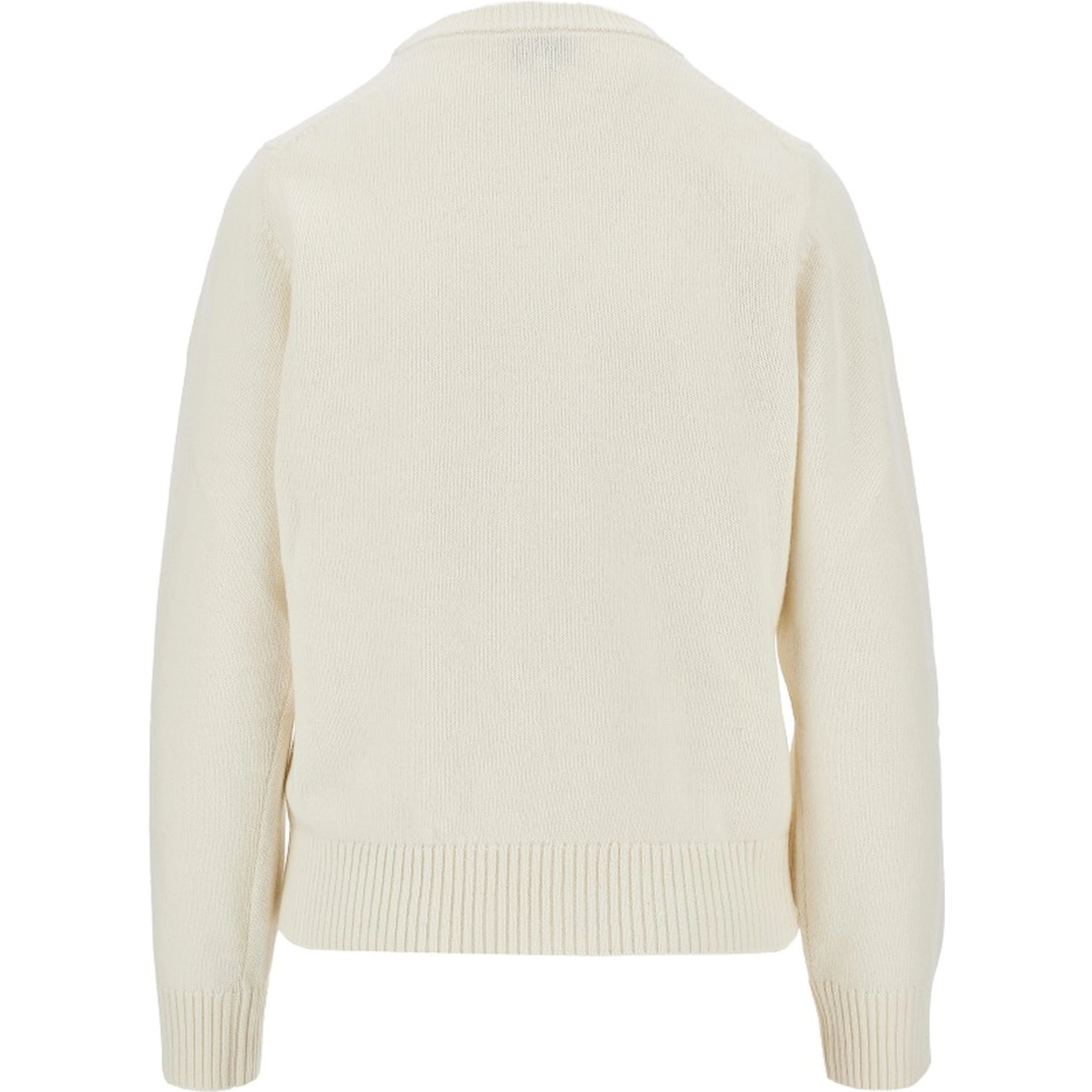 'Raspberries' wool-blend sweater