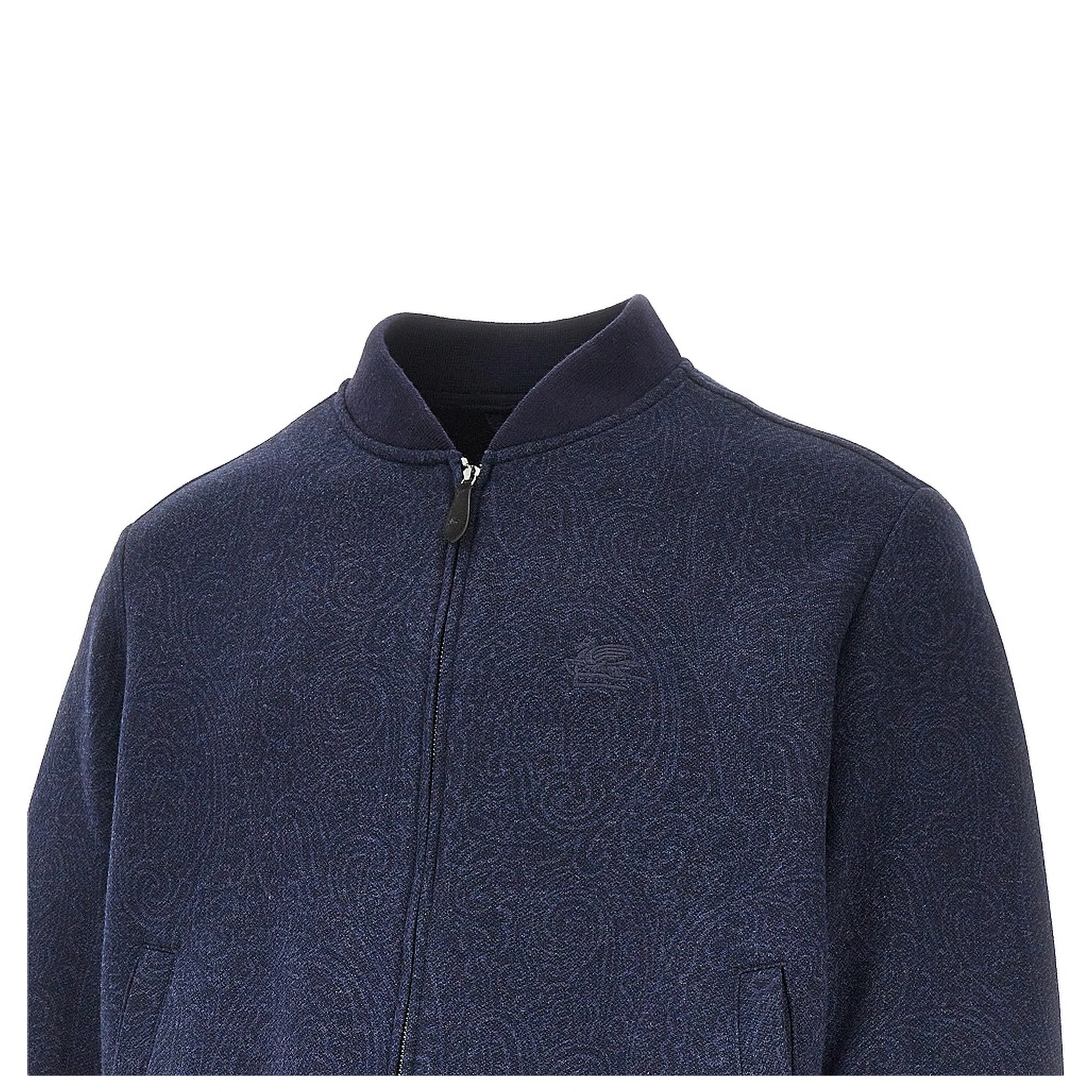 Jersey jacket with jacquard Arnica motif