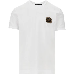 Embroidered patch T-shirt