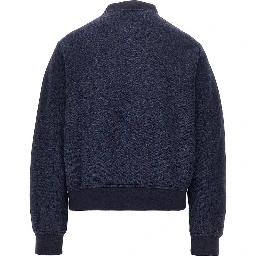 Jersey jacket with jacquard Arnica motif