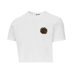 Embroidered patch T-shirt