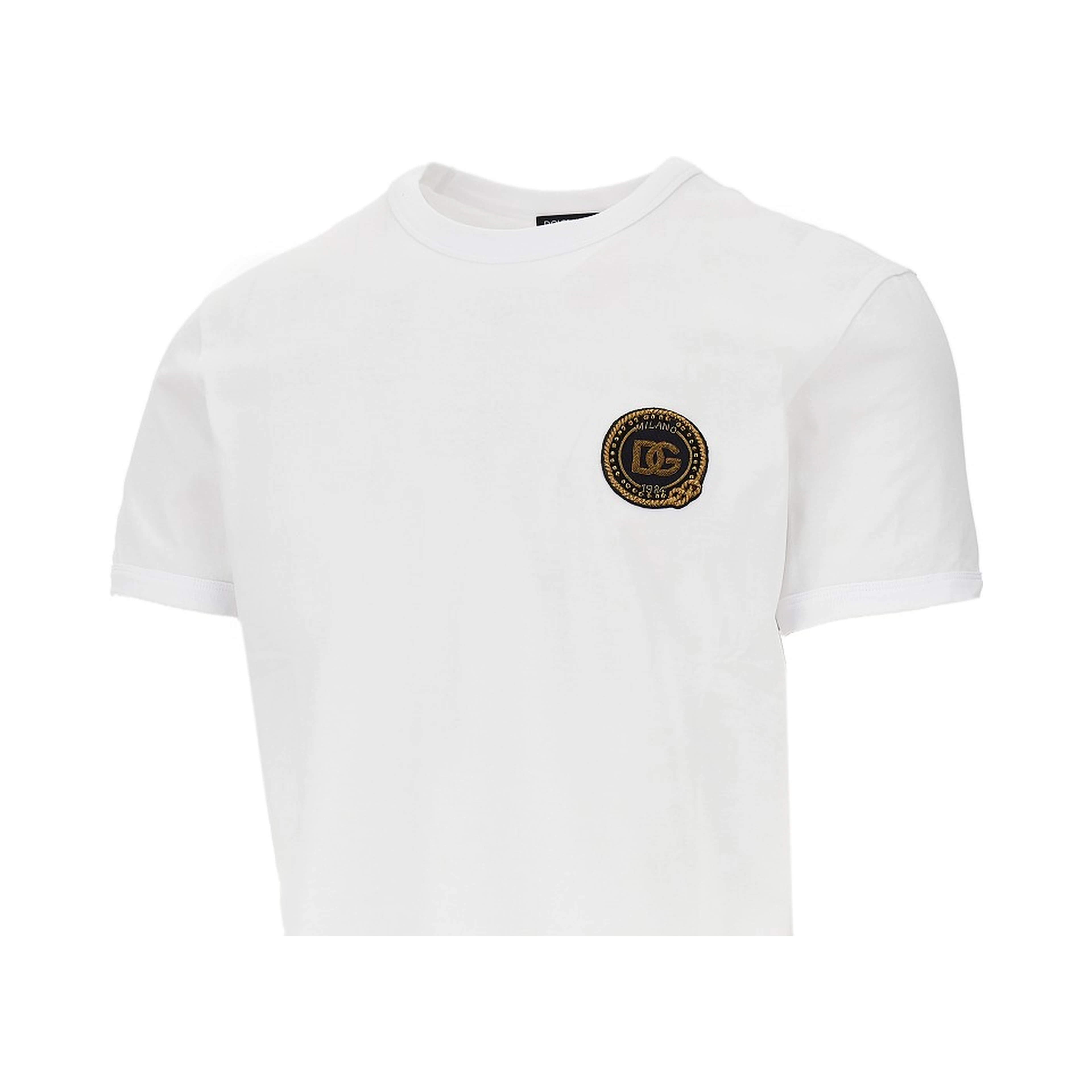 Embroidered patch T-shirt