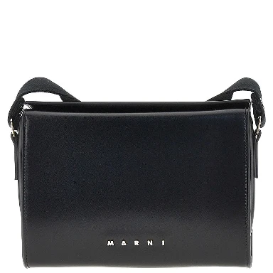 Faux leather crossbody bag