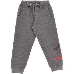 Cotton sweatpants with logo