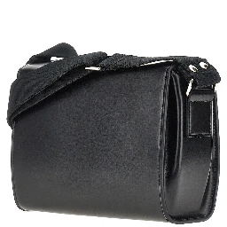 Faux leather crossbody bag