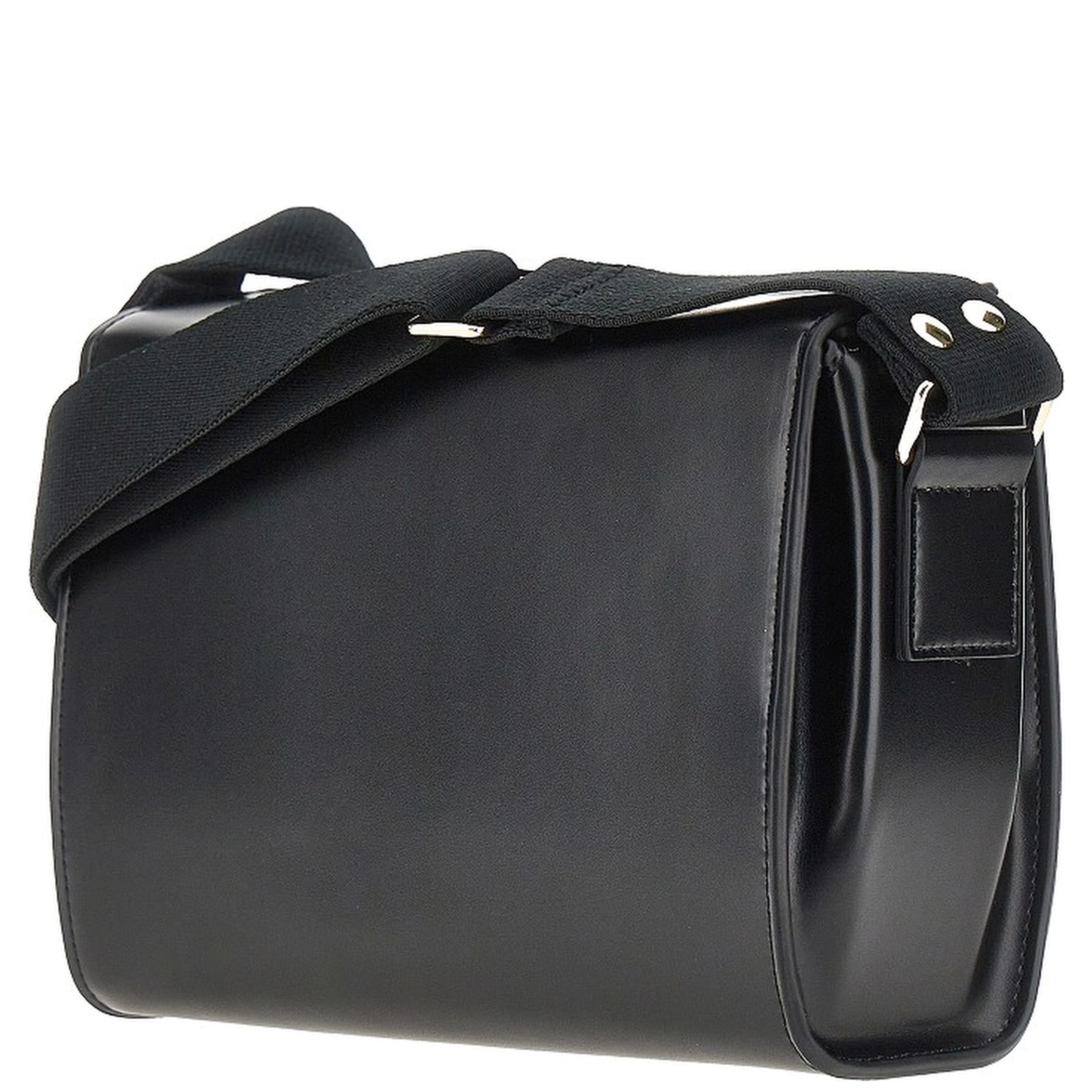 Faux leather crossbody bag