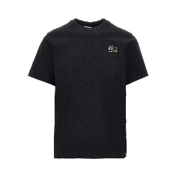 Flocked EKD motif T-shirt