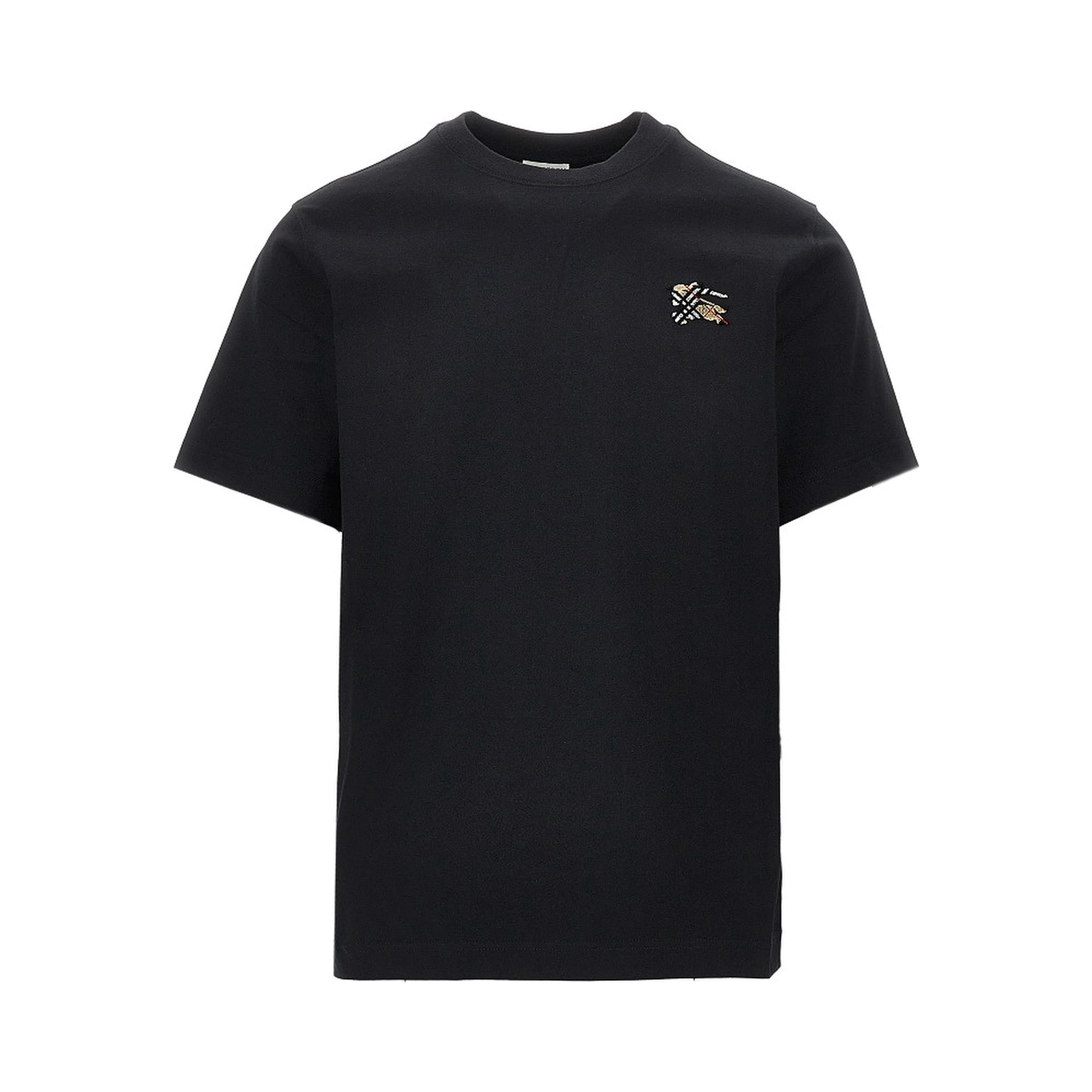 Flocked EKD motif T-shirt