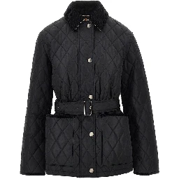 Quilted nylon jacket