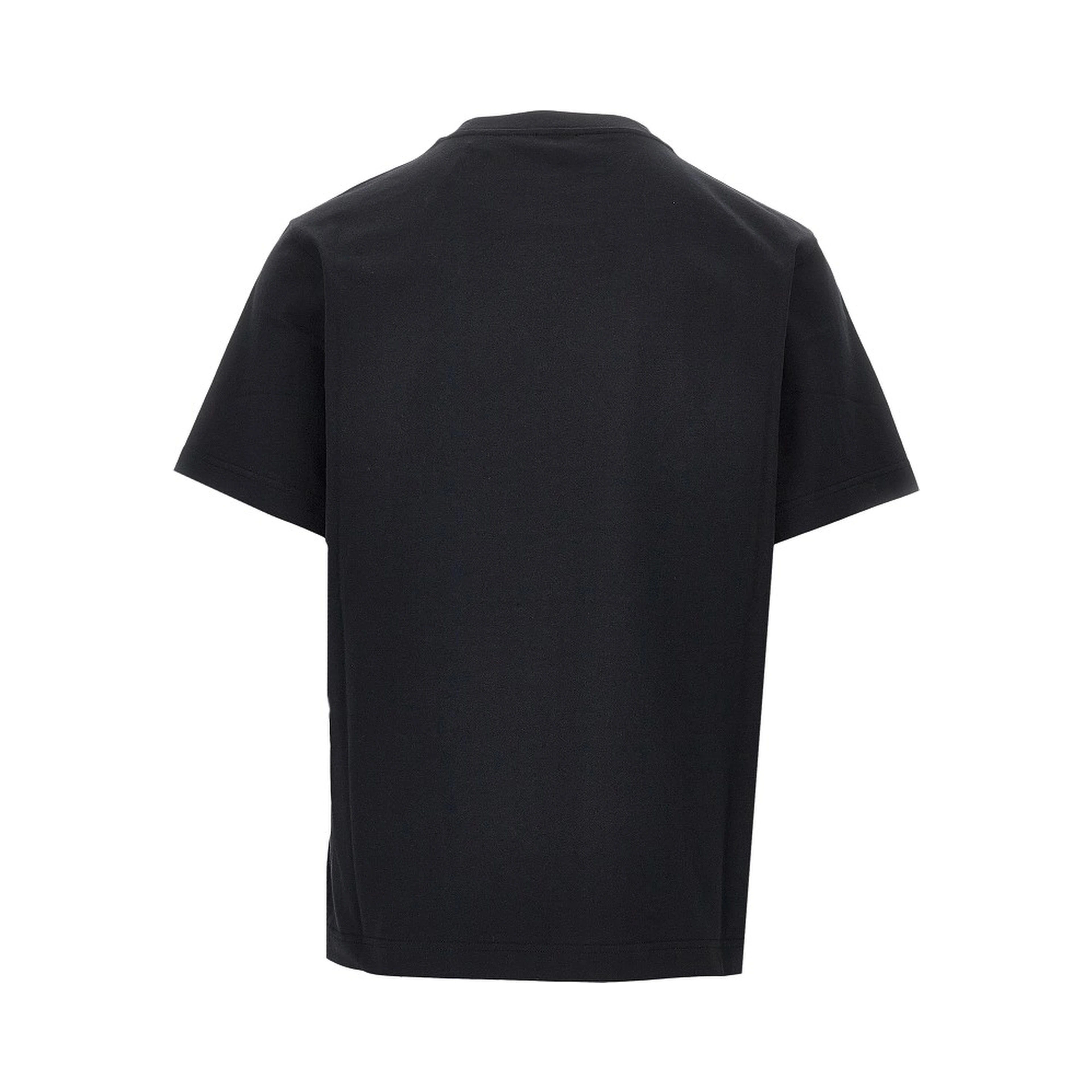 Flocked EKD motif T-shirt