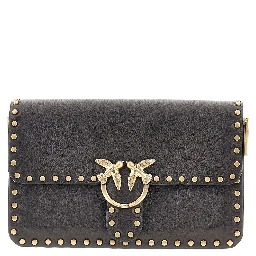 Small 'Love One Slouchy' bag with studs
