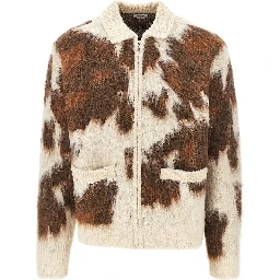 Alpaca wool-blend cardigan
