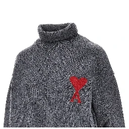 'Ami de Coeur' turtleneck sweater