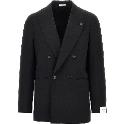 'Arezzo' wool-blend double-breasted jacket