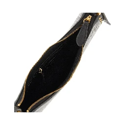 Leather 'Mini Half Moon' shoulder bag