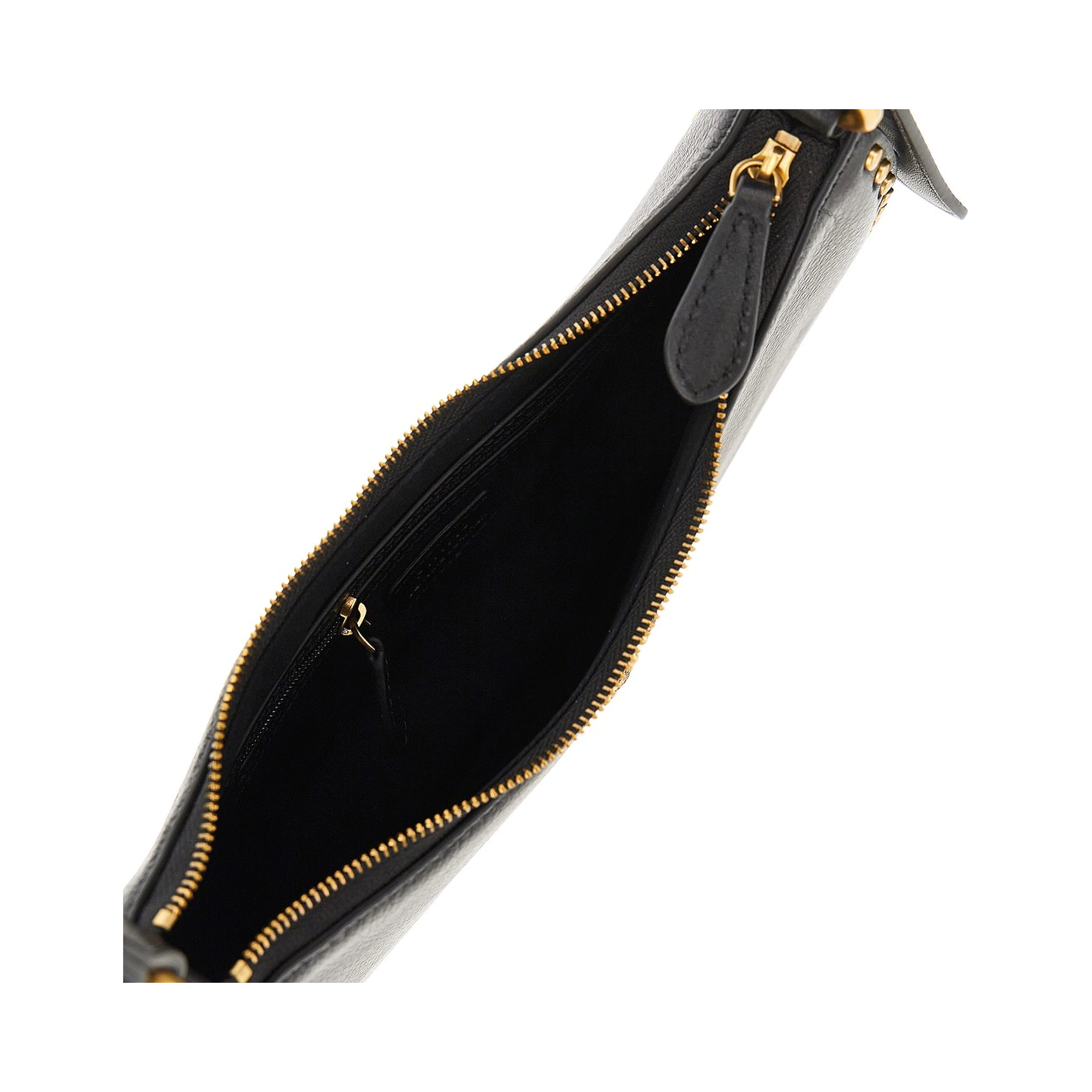 Leather 'Mini Half Moon' shoulder bag