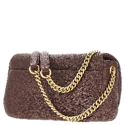 Leather large Click Soft Horizontal bag