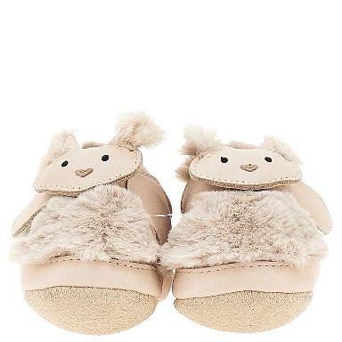 'Kitten' leather baby shoes