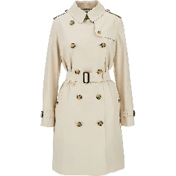 Gabardine medium 'Kensington' trench coat