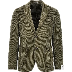 'Venezia' corduroy single-breasted jacket