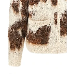 Alpaca wool-blend cardigan