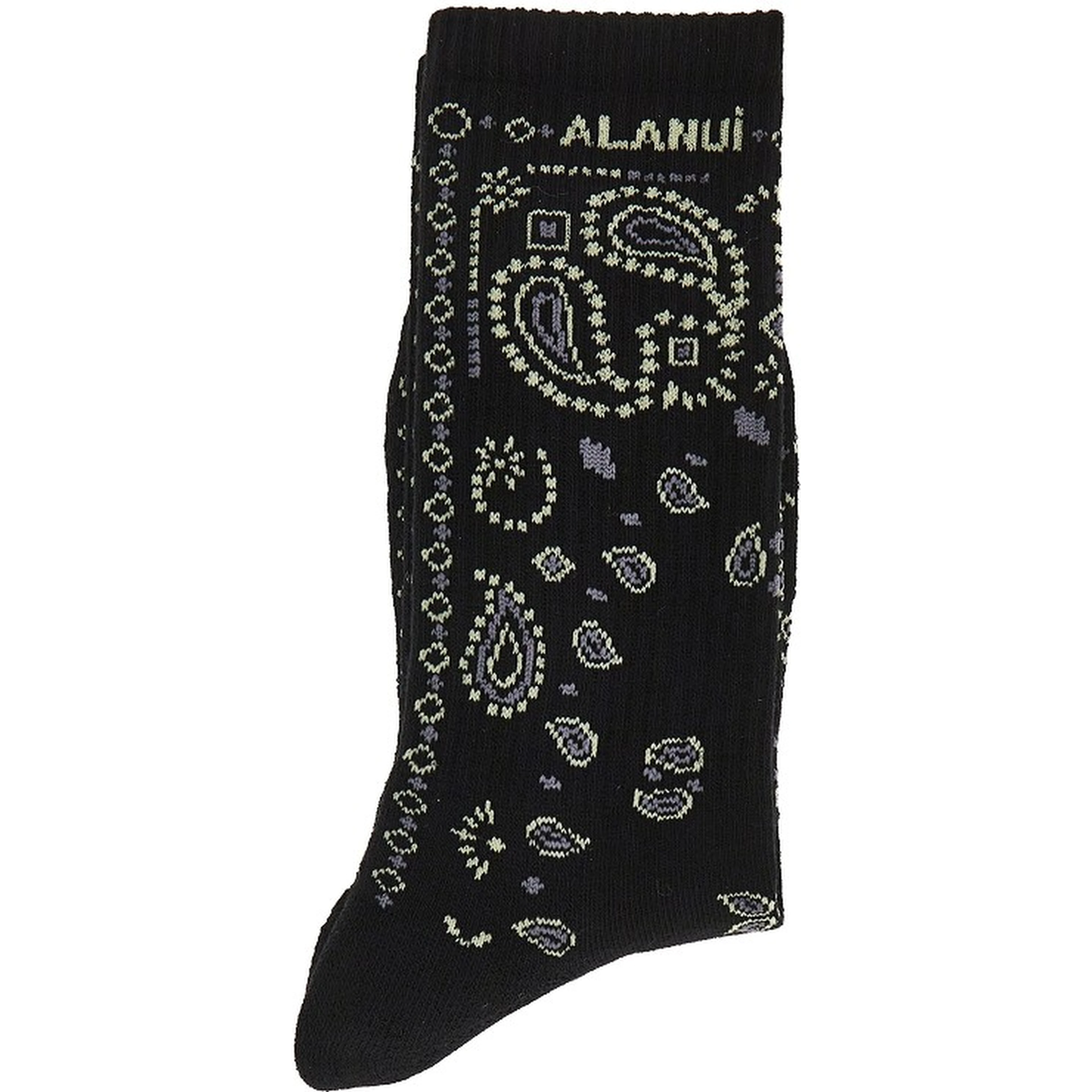 Cotton-blend socks with Bandana motif