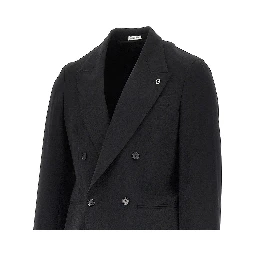 'Arezzo' wool-blend double-breasted jacket