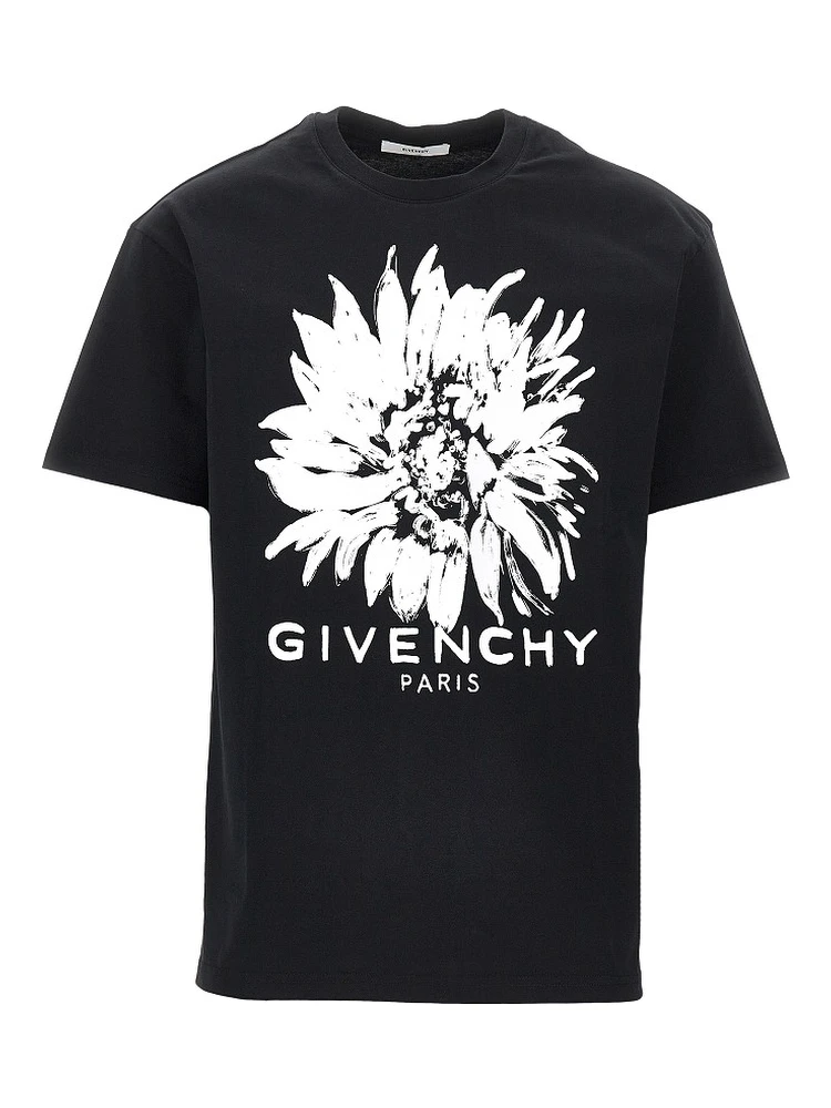 Sunflower print T-shirt