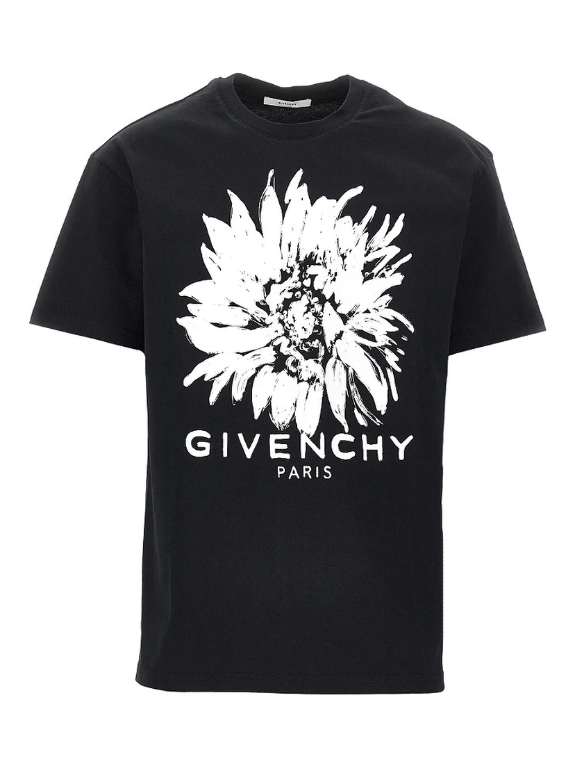 Sunflower print T-shirt
