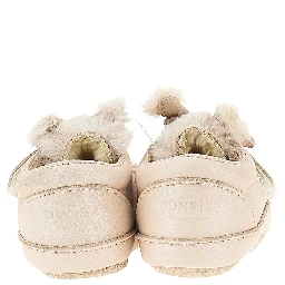'Kitten' leather baby shoes