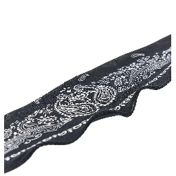 Cashmere-blend scarf with Bandana motif
