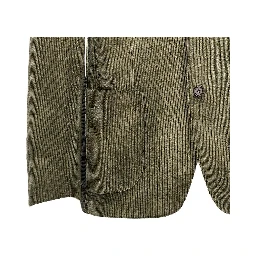'Venezia' corduroy single-breasted jacket
