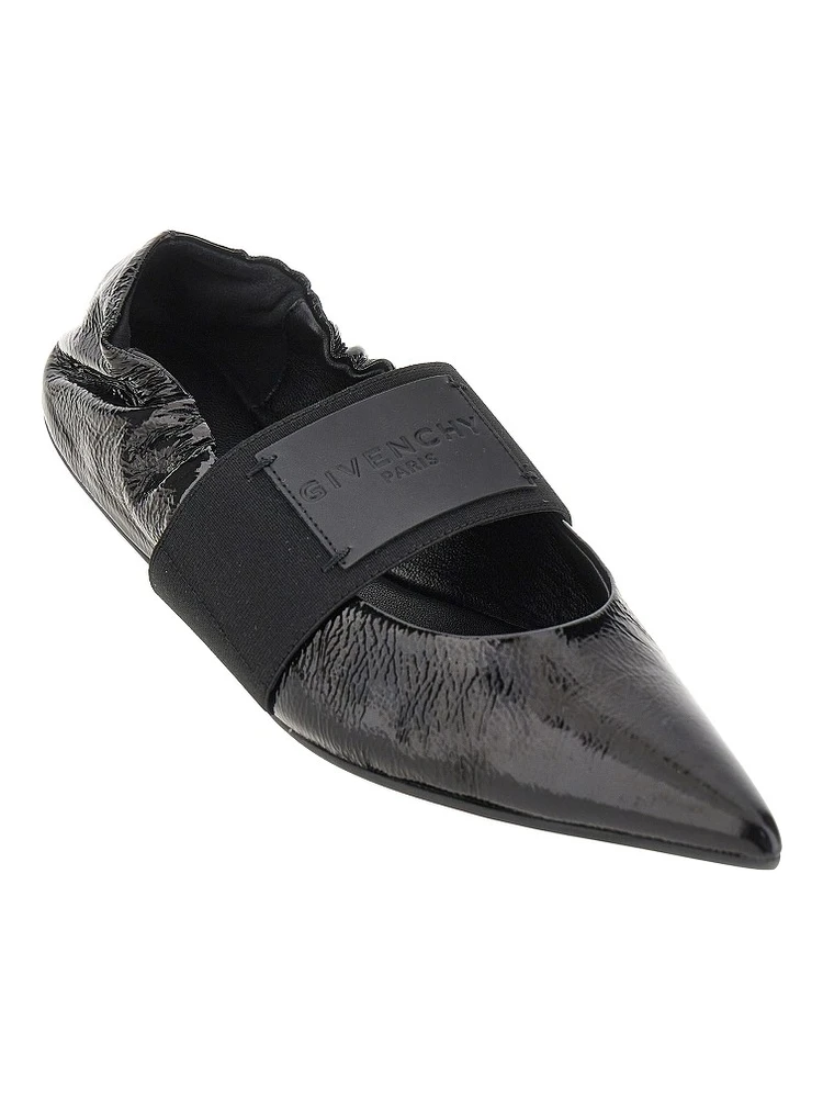 Naplack leather 'Crush' ballet flats alternative