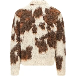 Alpaca wool-blend cardigan
