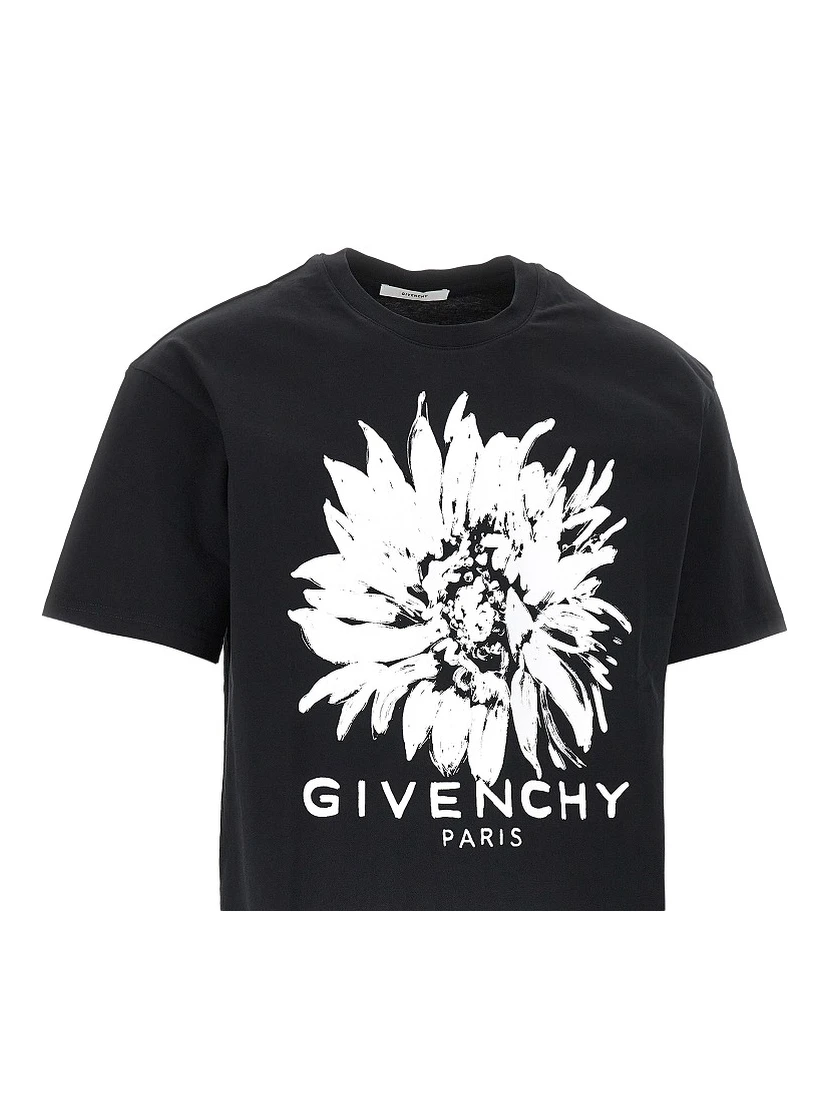 Sunflower print T-shirt