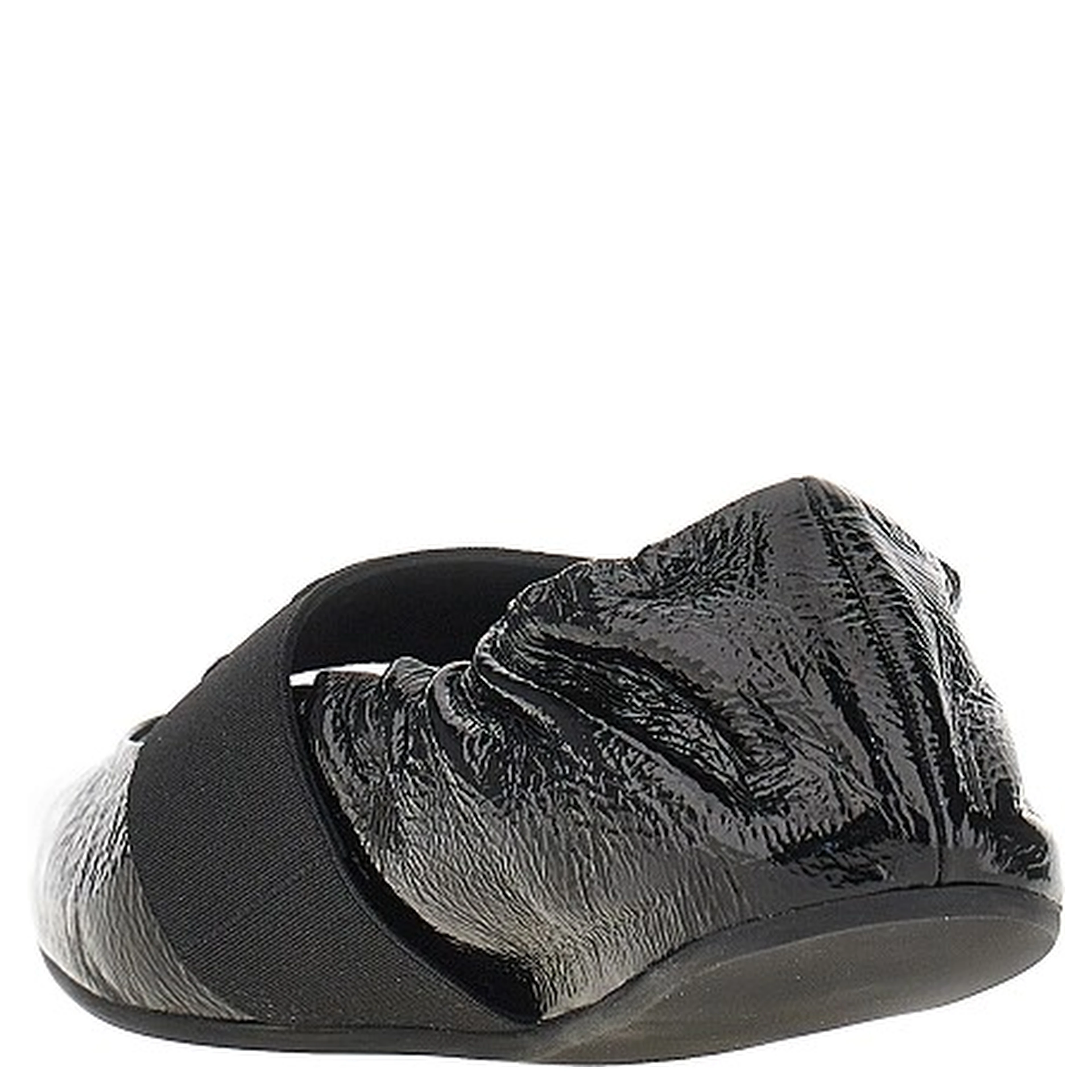 Naplack leather 'Crush' ballet flats