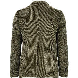 'Venezia' corduroy single-breasted jacket