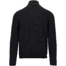 Merino wool knitted turtleneck