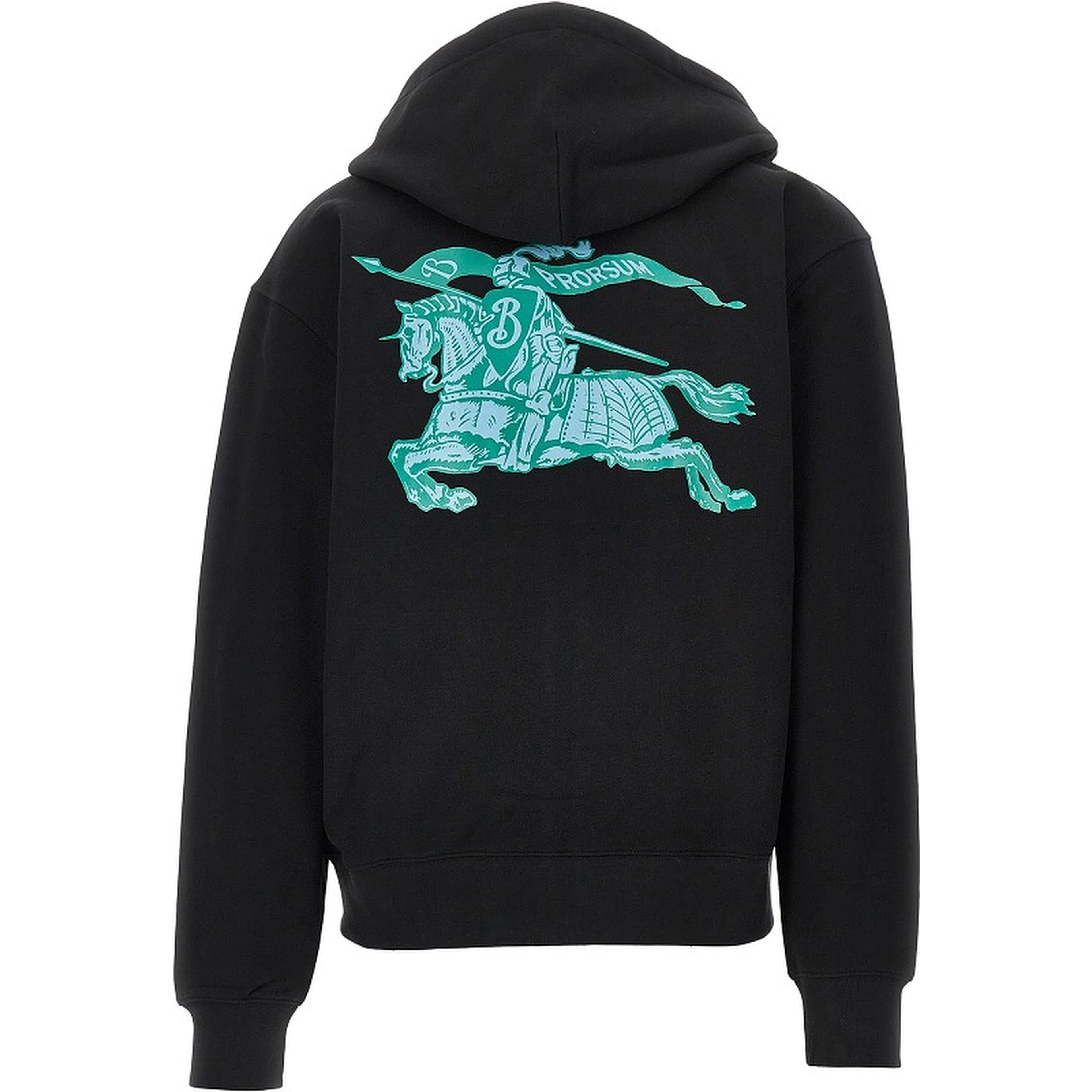 Heritage logo print full-zip hoodie