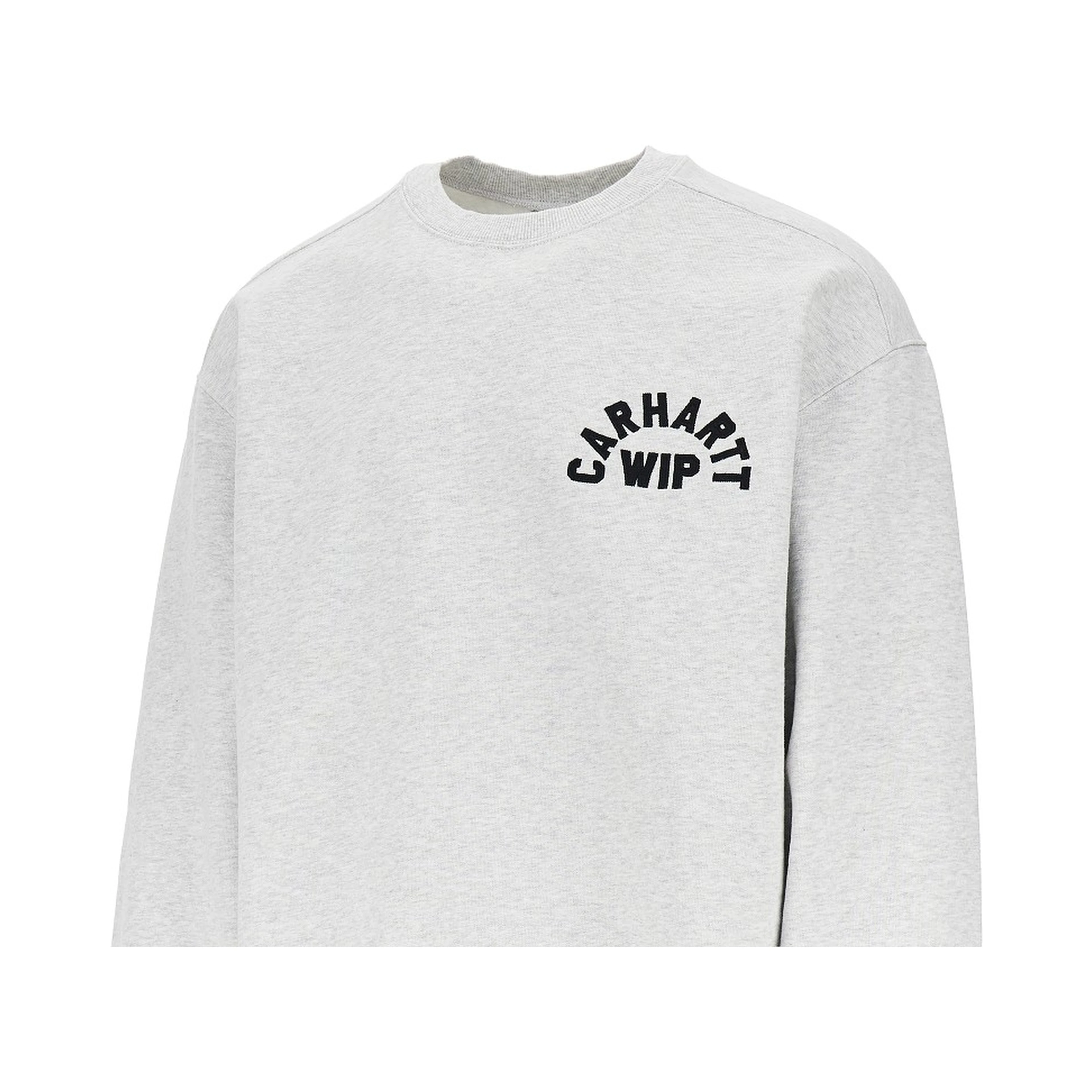 'Arch Script' cotton-blend sweatshirt