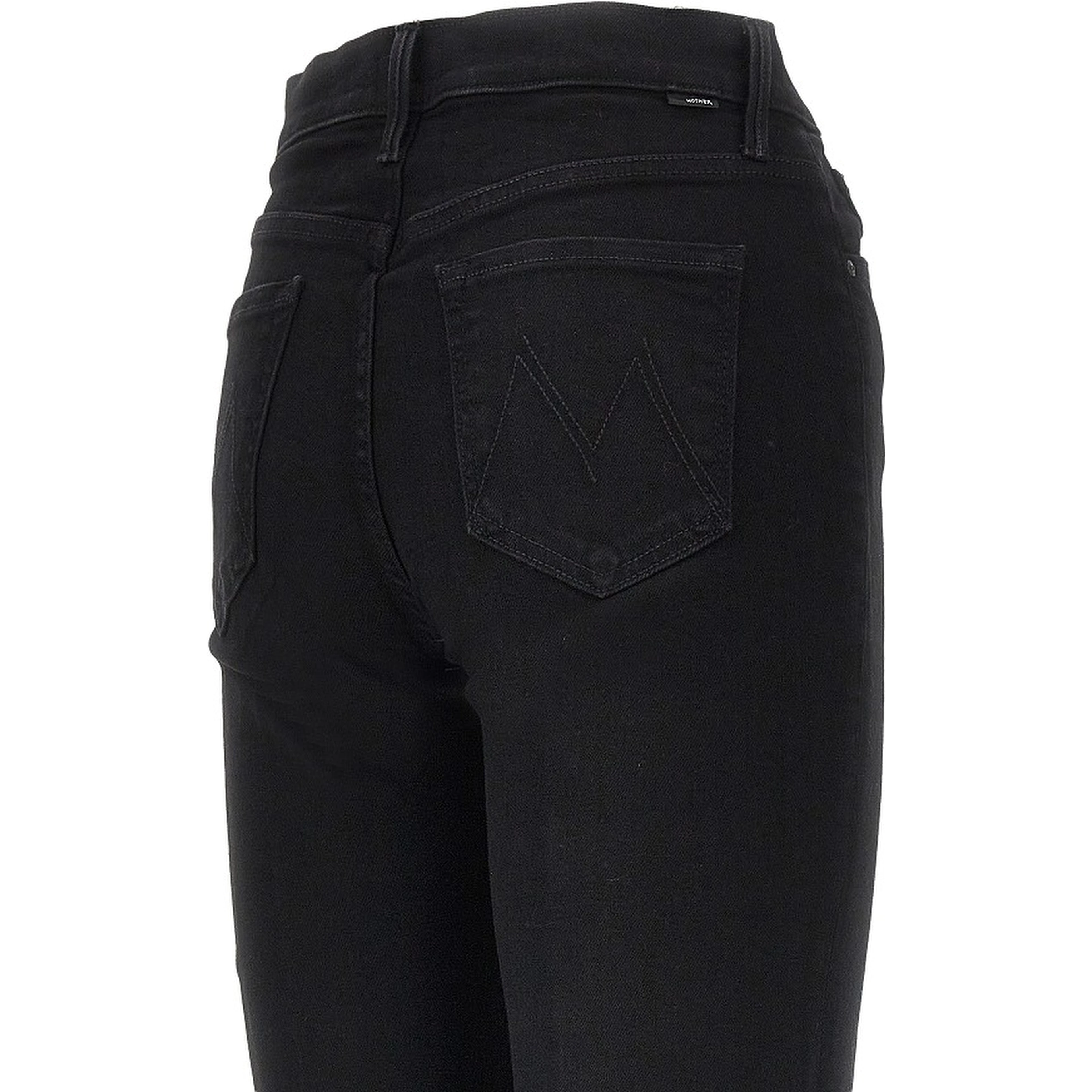 Stretch denim pants