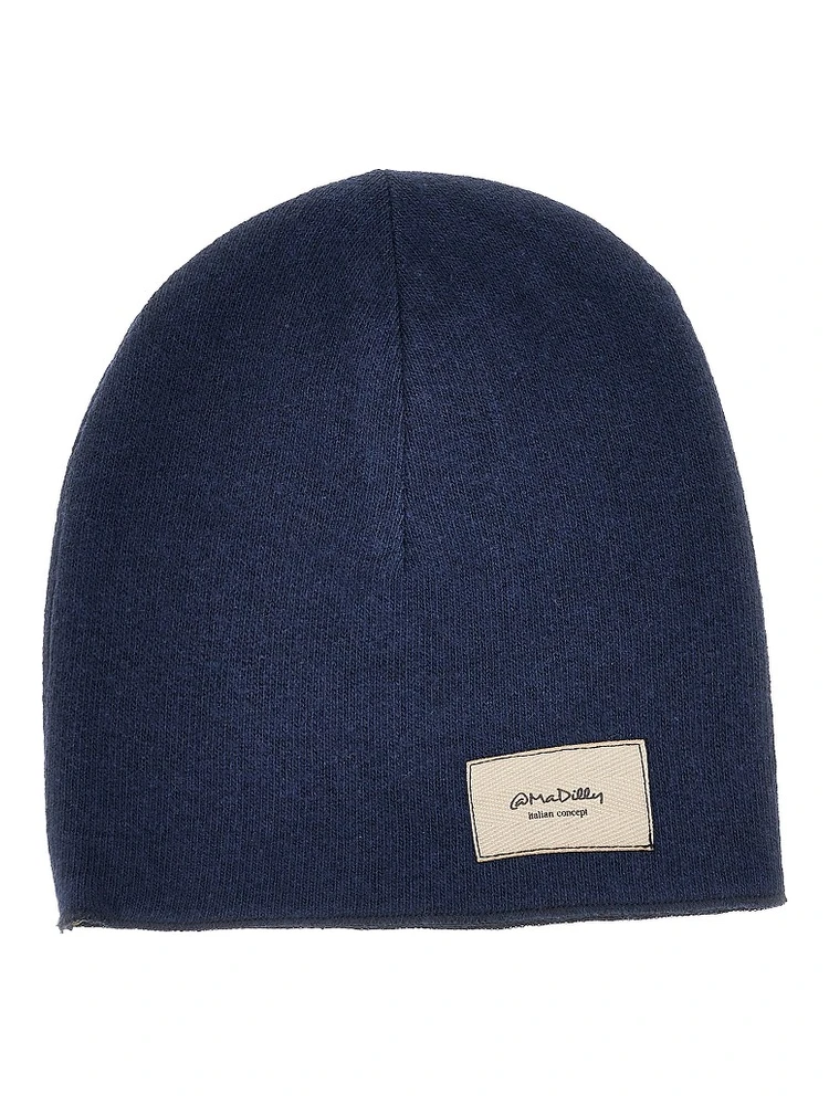 'Bat' knitted beanie hat